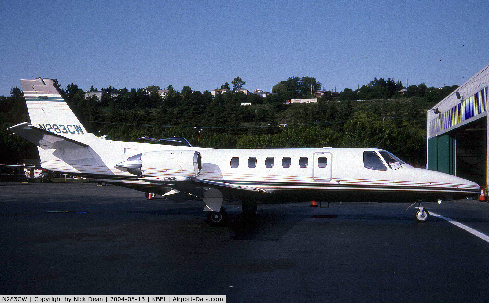 N283CW, 1992 Cessna 550 Citation II C/N 550-0713, KBFI