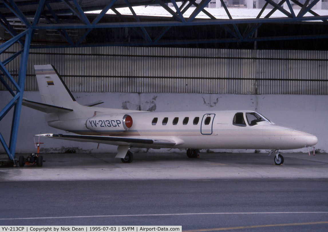 YV-213CP, 1979 Cessna 550 Citation II C/N 550-0370, SVFM