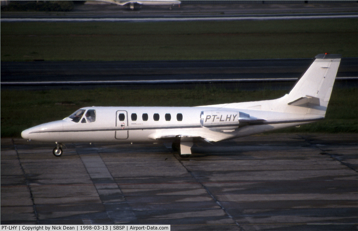 PT-LHY, 1982 Cessna 550 Citation II C/N 550-0427, SBSP