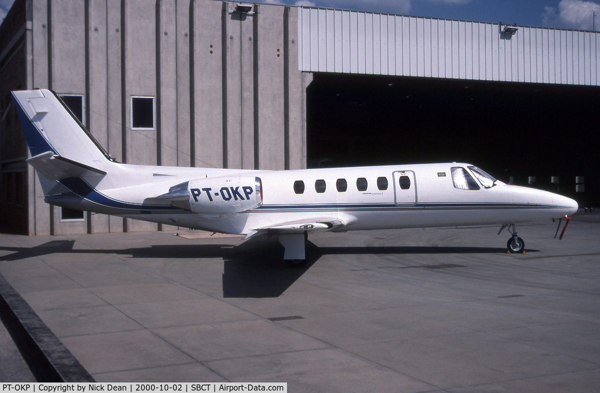 PT-OKP, 1983 Cessna 550 Citation II C/N 550-0460, SBCT