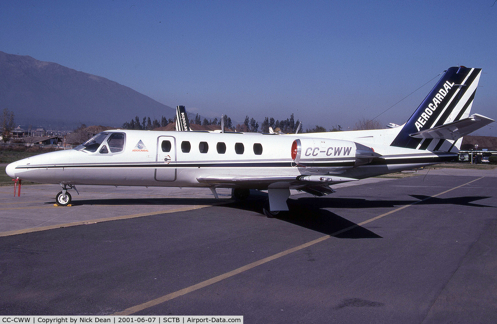 CC-CWW, 1984 Cessna S550 Citation IIS C/N S550-0002, SCTB Tobolaba airfield