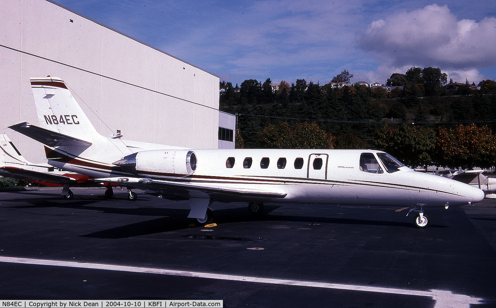 N84EC, 1984 Cessna S550 Citation IIS C/N S550-0014, KBFI