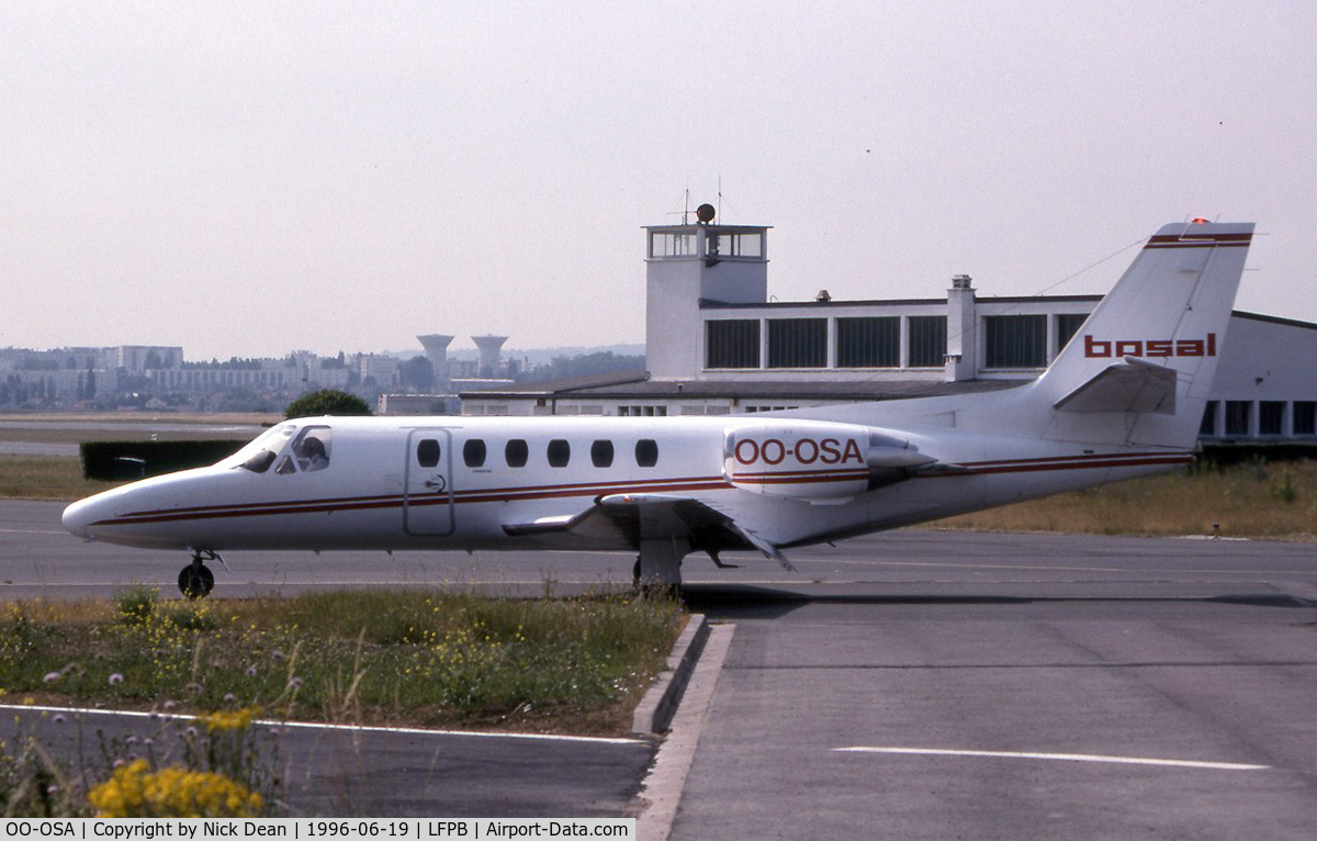 OO-OSA, 1988 Cessna S550 Citation IIS C/N S550-0147, LFPB