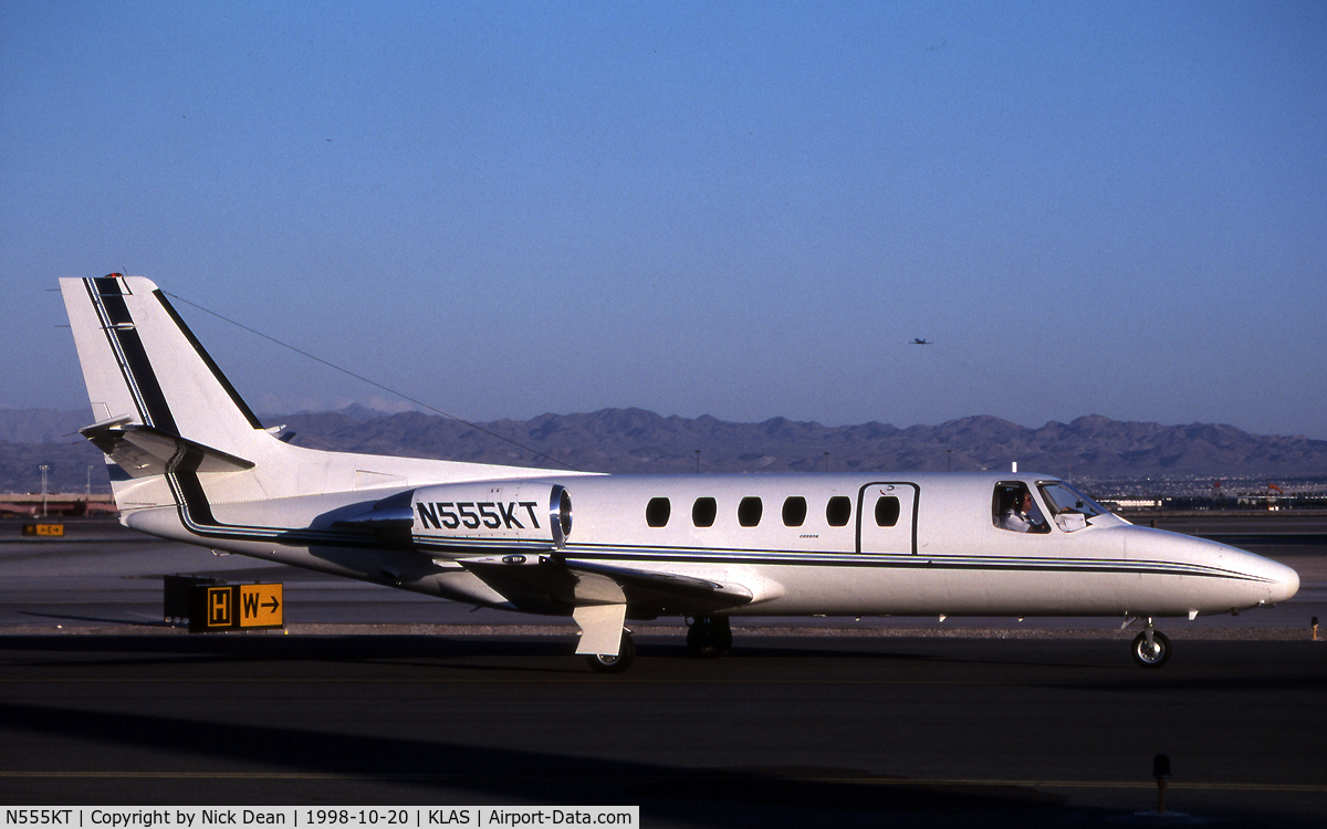 N555KT, 1982 Cessna 550 Citation II C/N 550-0420, KLAS