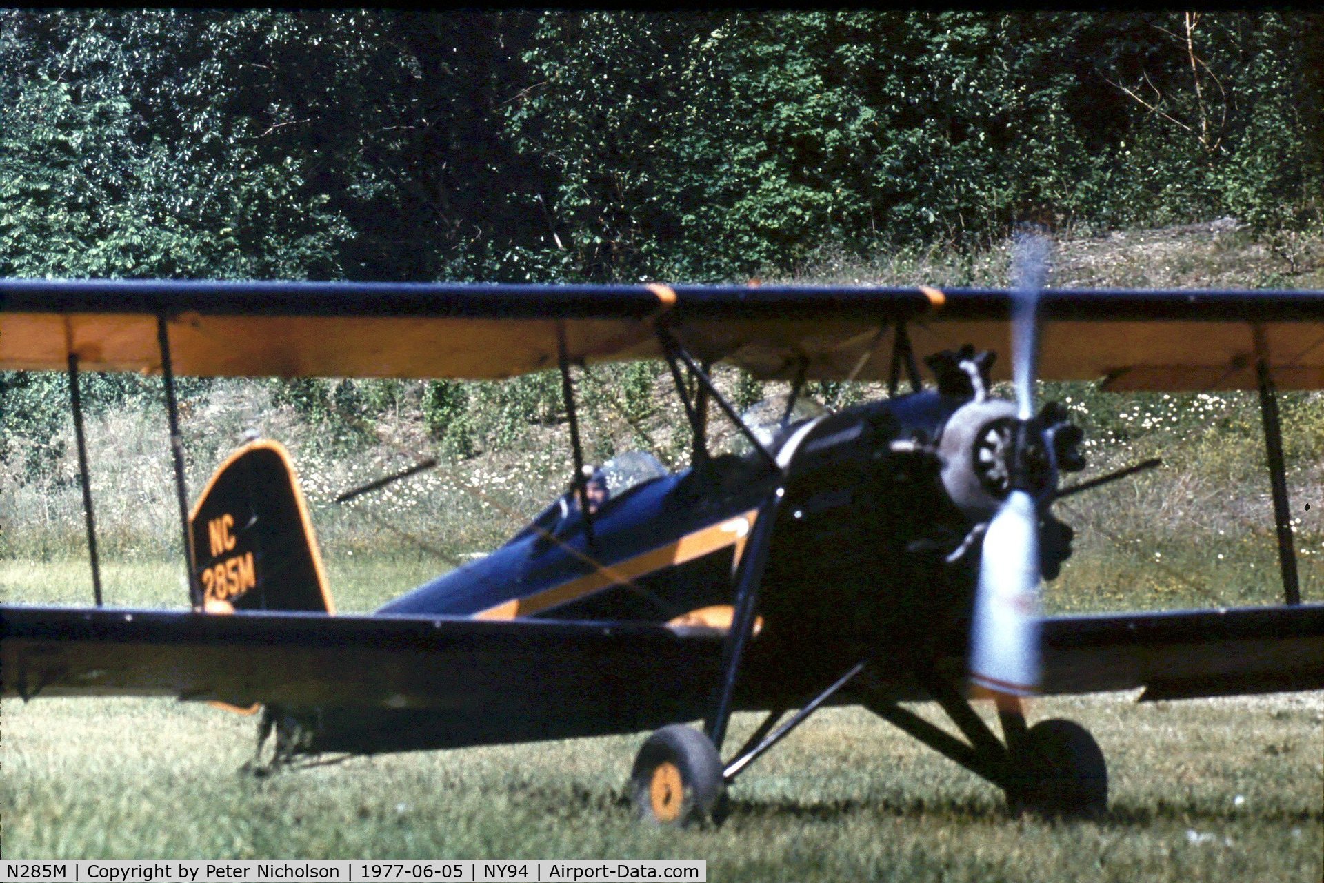 N285M, 1929 Spartan C3-165 C/N 120, Flying in the summer of 1977 at one of Cole Palen's airshows