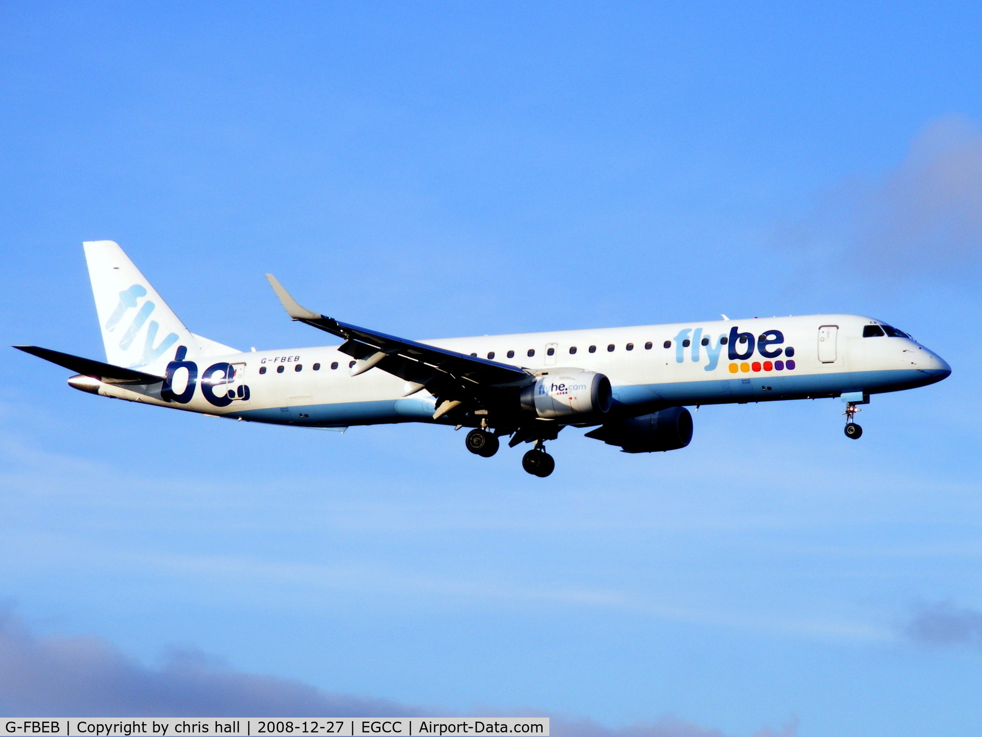 G-FBEB, 2006 Embraer 195LR (ERJ-190-200LR) C/N 19000057, flybe