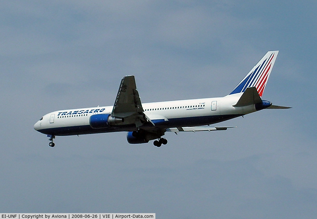 EI-UNF, 1992 Boeing 767-3P6/ER C/N 26238, Transaero Airlines Boeing 767-3P6(ER)