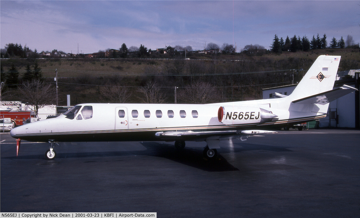 N565EJ, 1991 Cessna 560 C/N 560-0099, KBFI