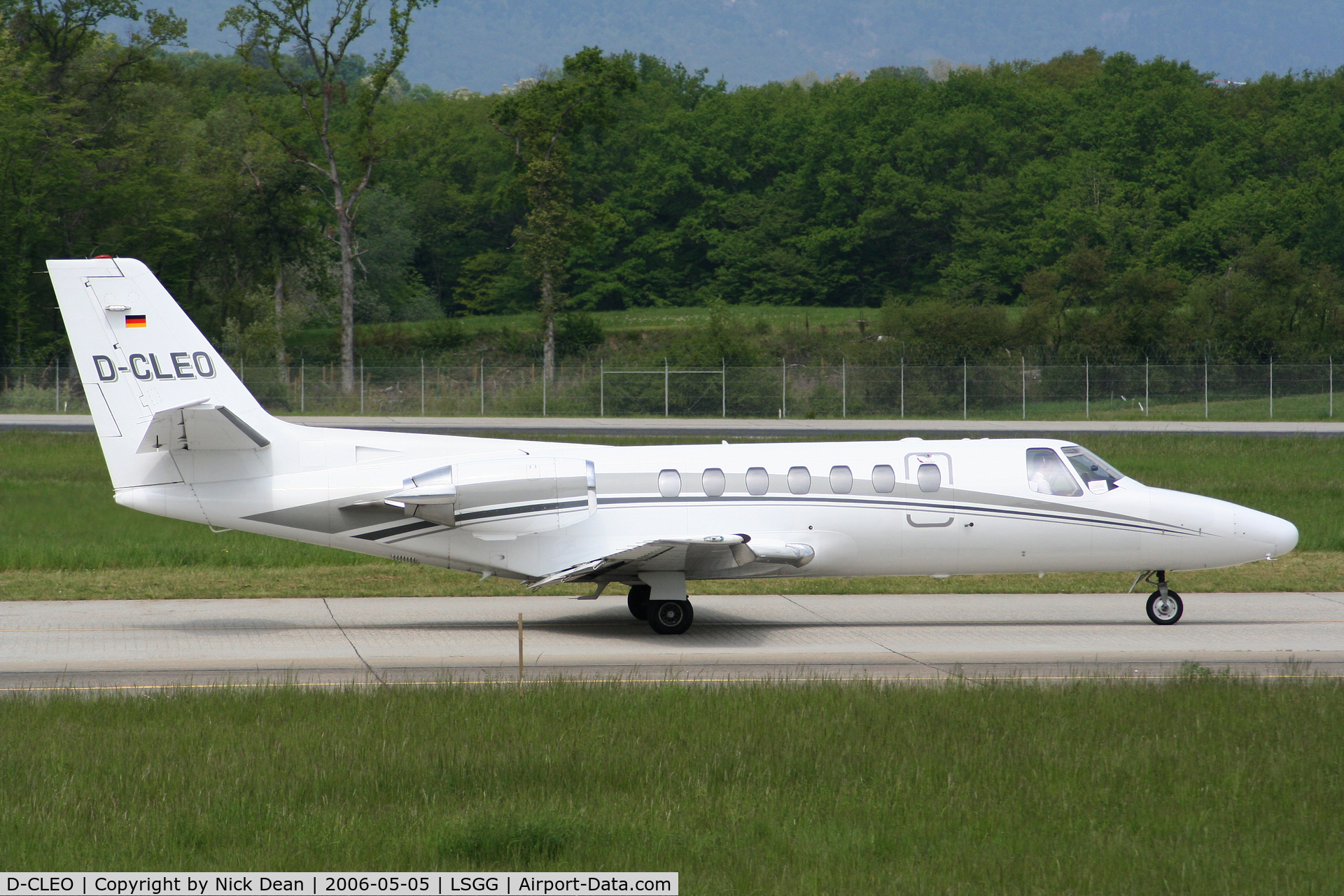 D-CLEO, 1992 Cessna 560  Citation V C/N 560-0159, LSGG