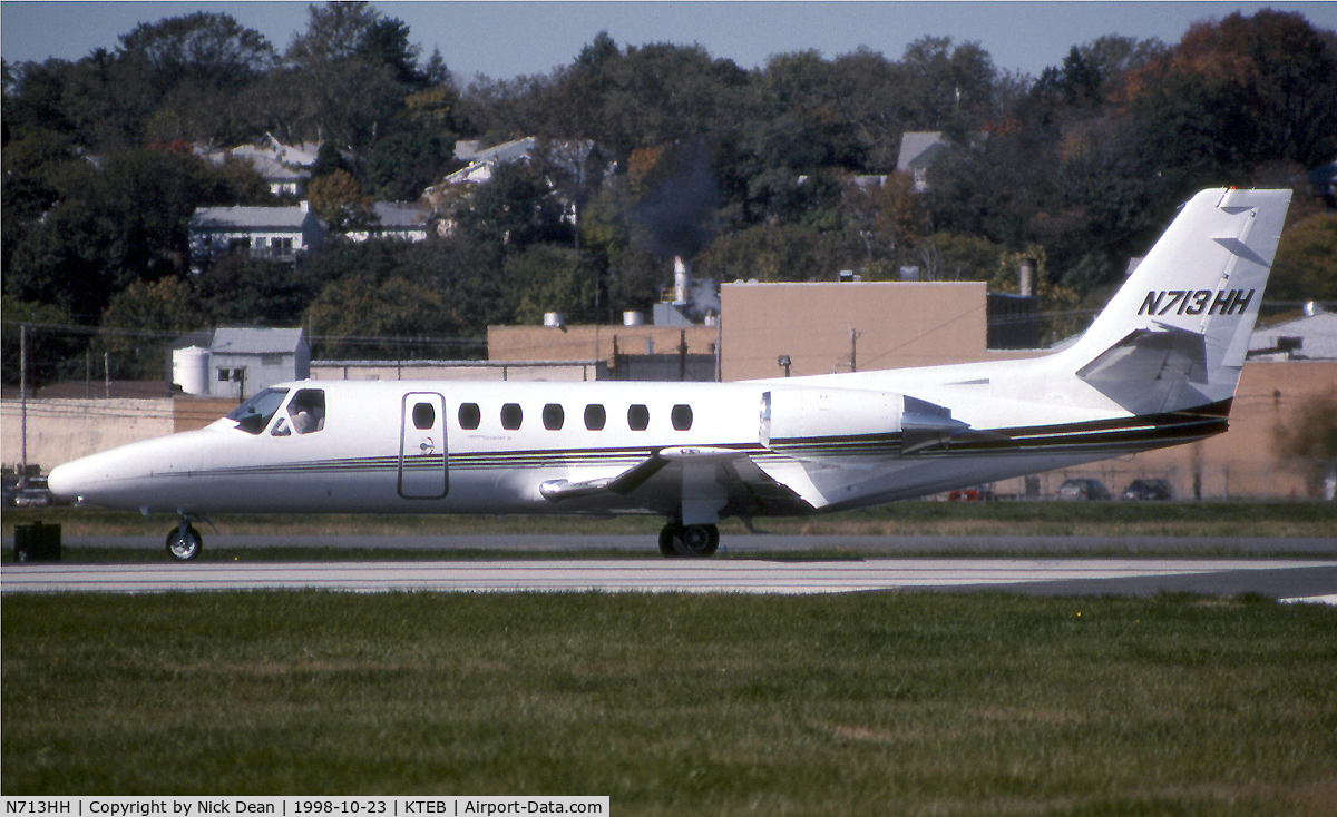 N713HH, 1992 Cessna 560 Citation V C/N 560-0192, KTEB
