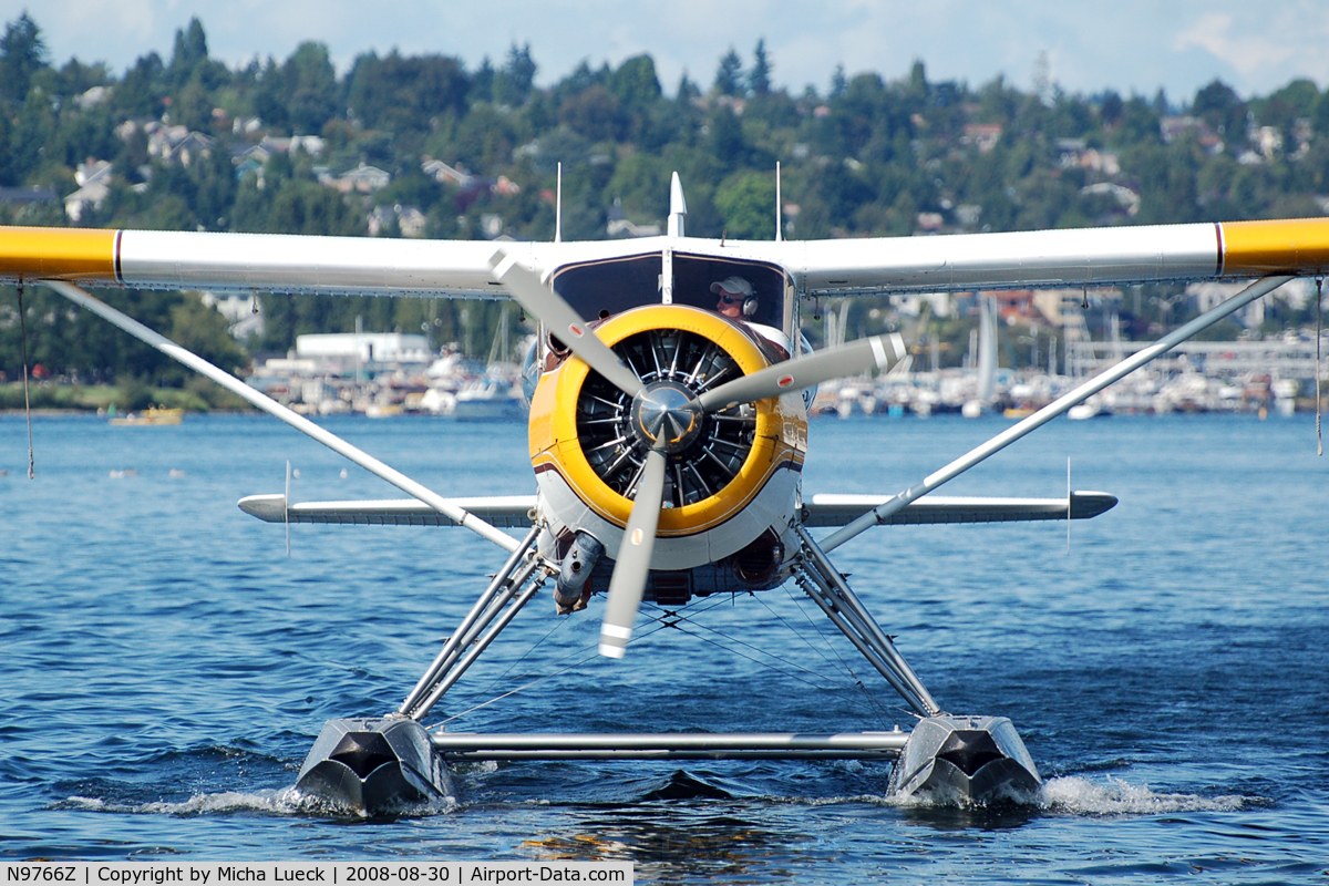 N9766Z, 1953 De Havilland Canada U-6A Beaver C/N 504, At Lake Washingotn, Seattle, WA