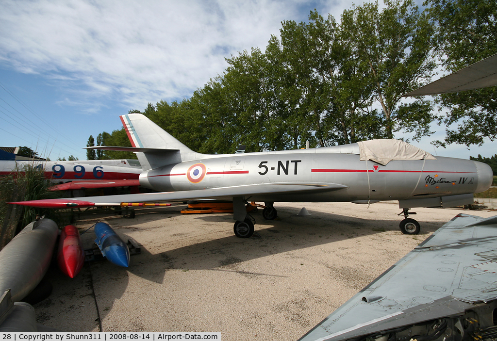 28, Dassault Mystere IVA C/N 28, Preserved