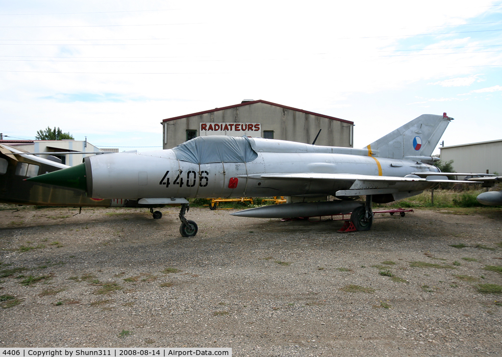 4406, 1966 Mikoyan-Gurevich MiG-21PFM C/N 94A4406, Preserved