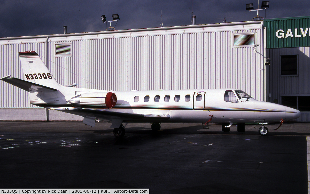 N333QS, 1995 Cessna 560 Citation Ultra C/N 560-0333, KBFI