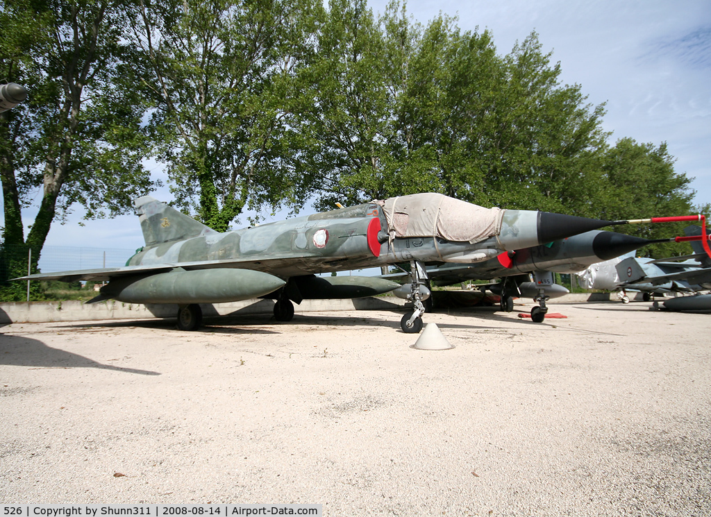 526, Dassault Mirage IIIE C/N 526, Preserved