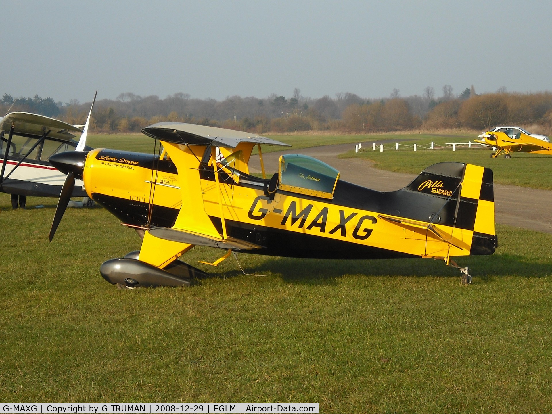 G-MAXG, 2001 Pitts S-1S Special C/N PFA 009-13233, Awaiting an aerobatic sortie