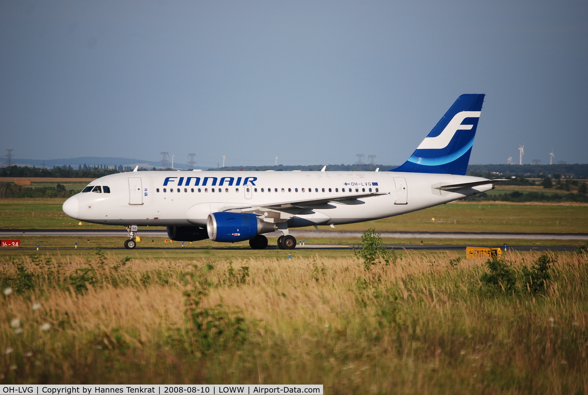 OH-LVG, 2003 Airbus A319-112 C/N 1916, Finnair