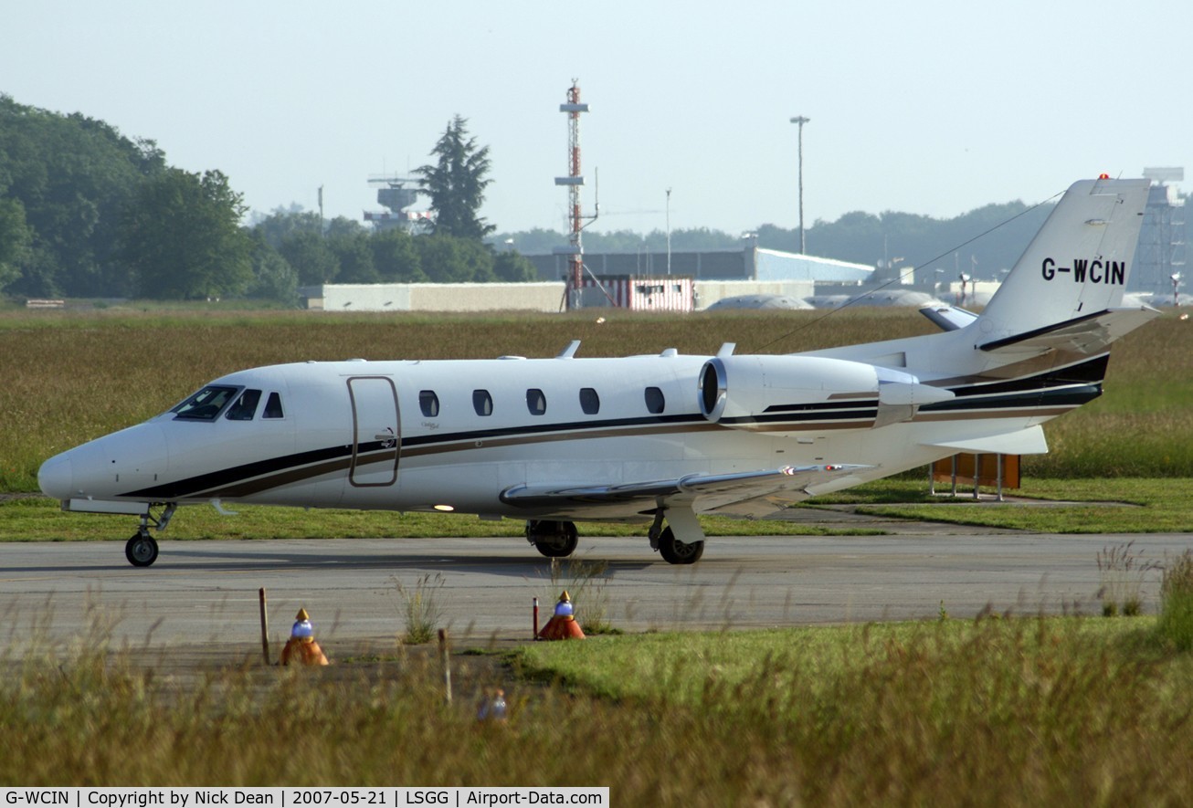 G-WCIN, 2000 Cessna 560XL Citation Excel C/N 560-5088, LSGG