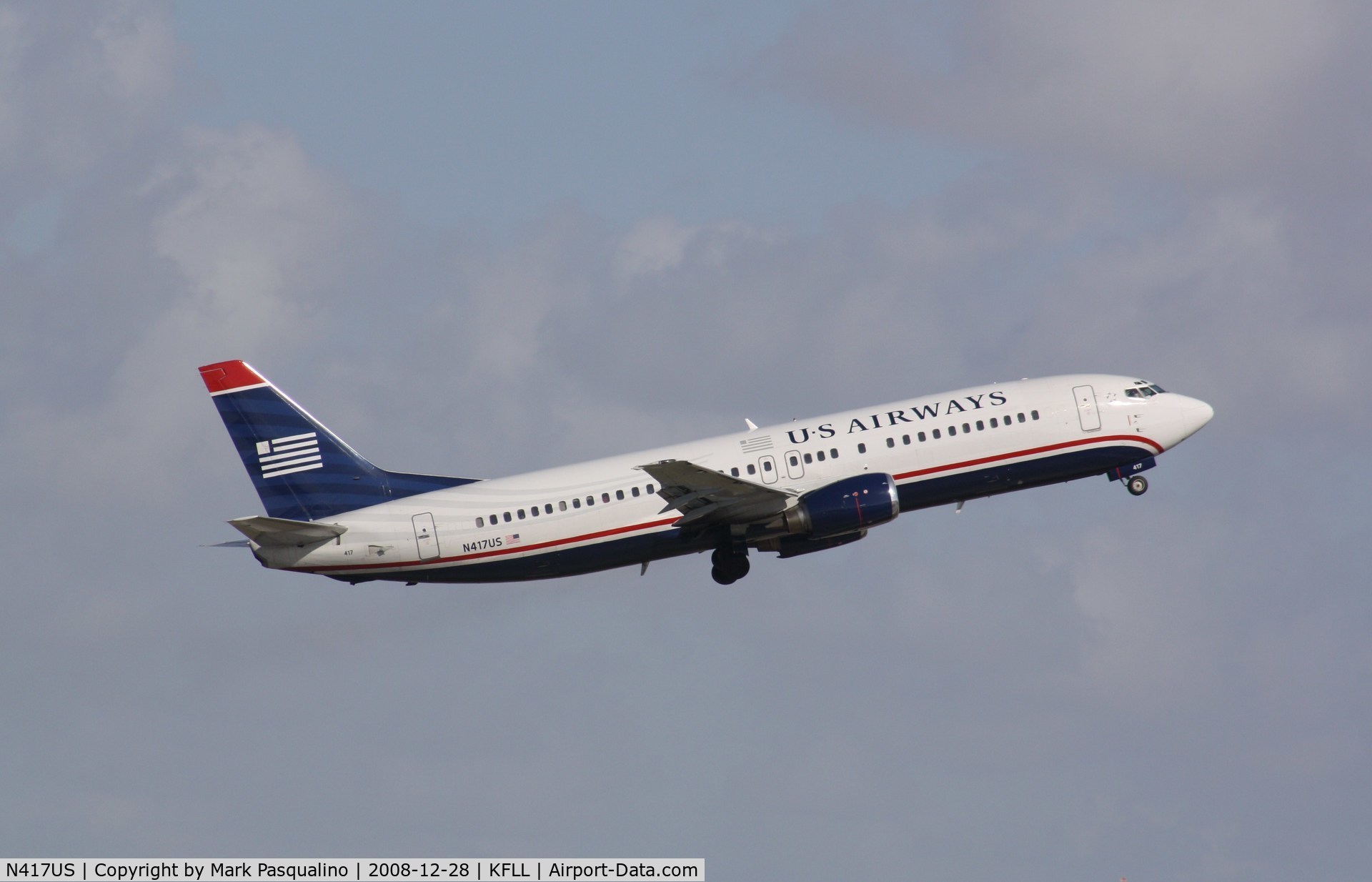 N417US, 1989 Boeing 737-401 C/N 23984, Boeing 737-400