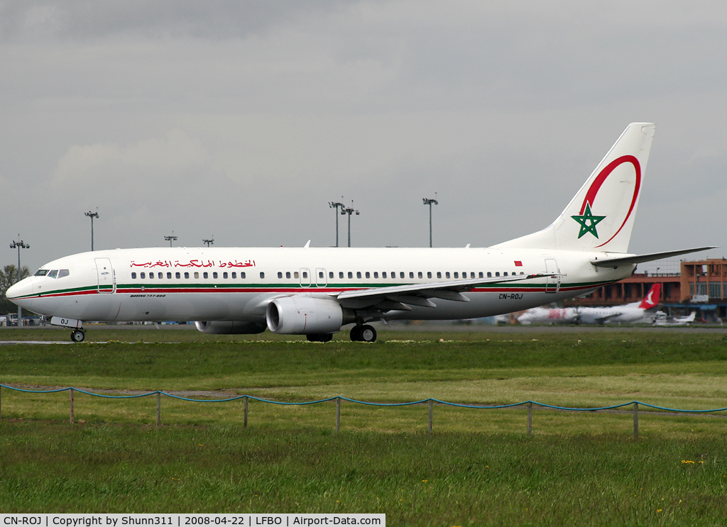 CN-ROJ, 2006 Boeing 737-85P C/N 33979, Lining up rwy 32R for departure