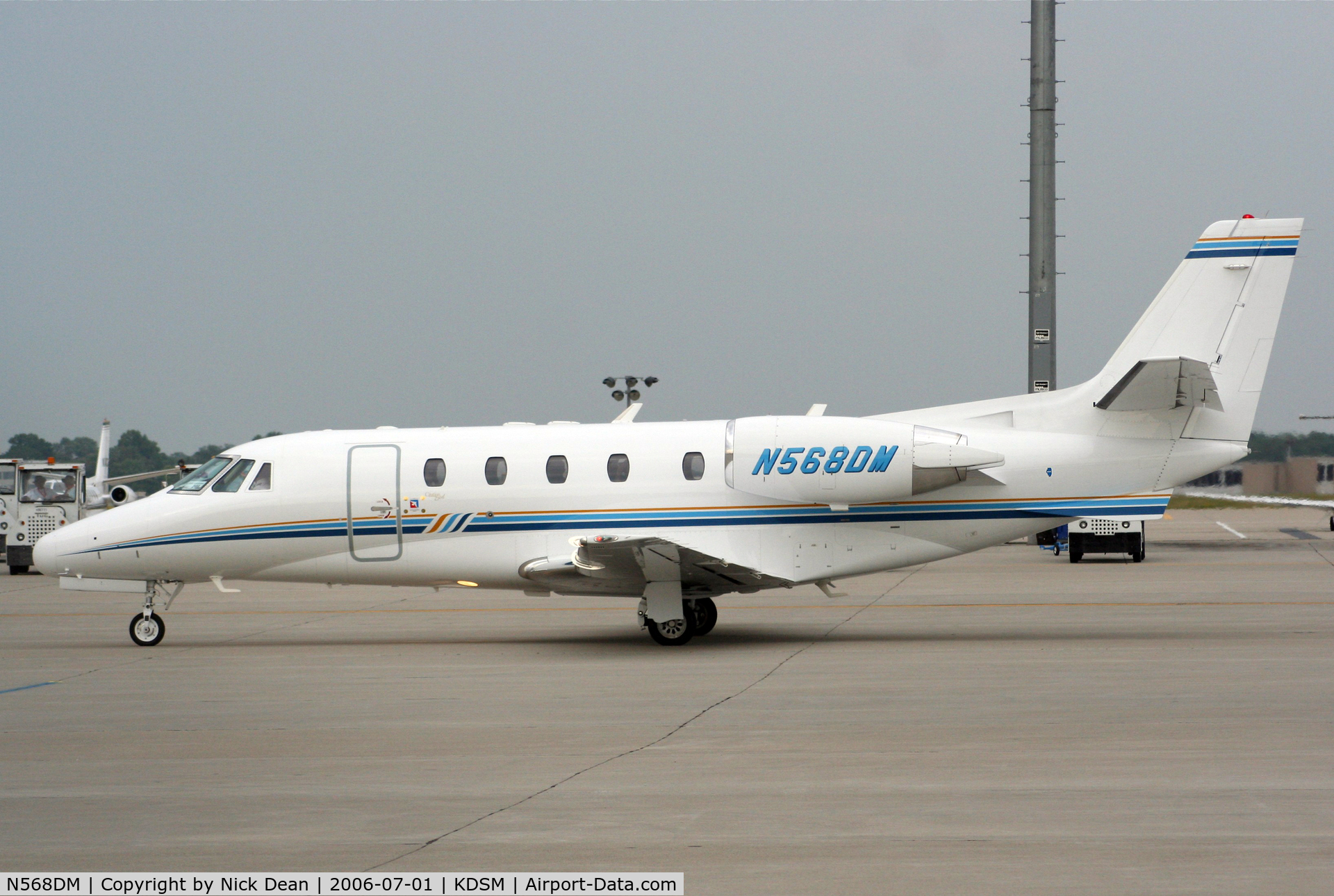 N568DM, 2003 Cessna 560XL C/N 560-5325, KDSM