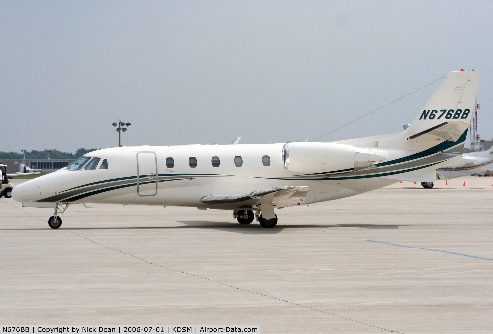 N676BB, 2003 Cessna 560XL C/N 5605349, KDSM