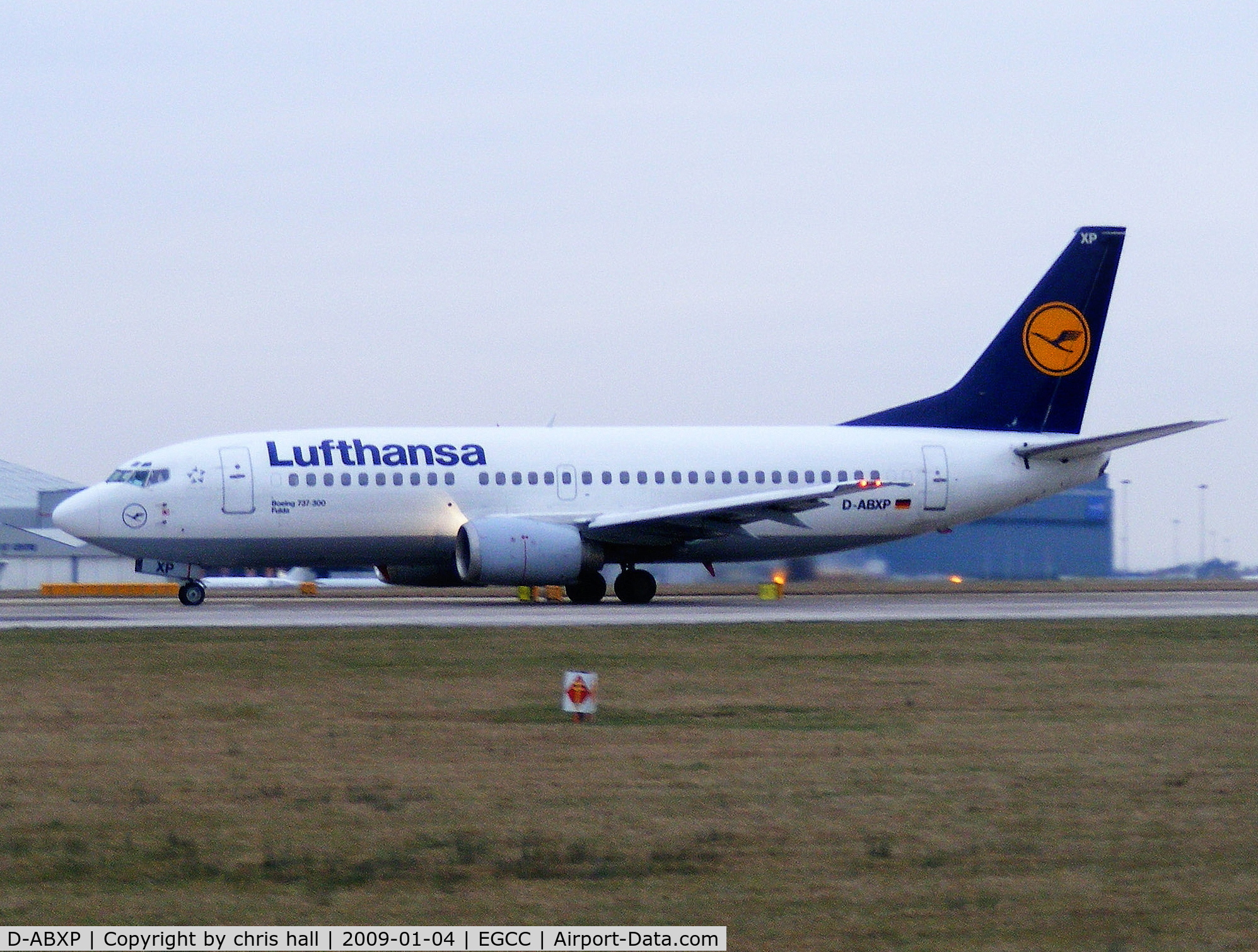 D-ABXP, 1988 Boeing 737-330 C/N 23874, Lufthansa