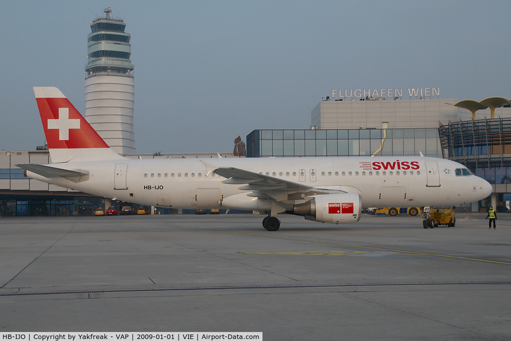 HB-IJO, 1997 Airbus A320-214 C/N 673, Swiss Airbus 320