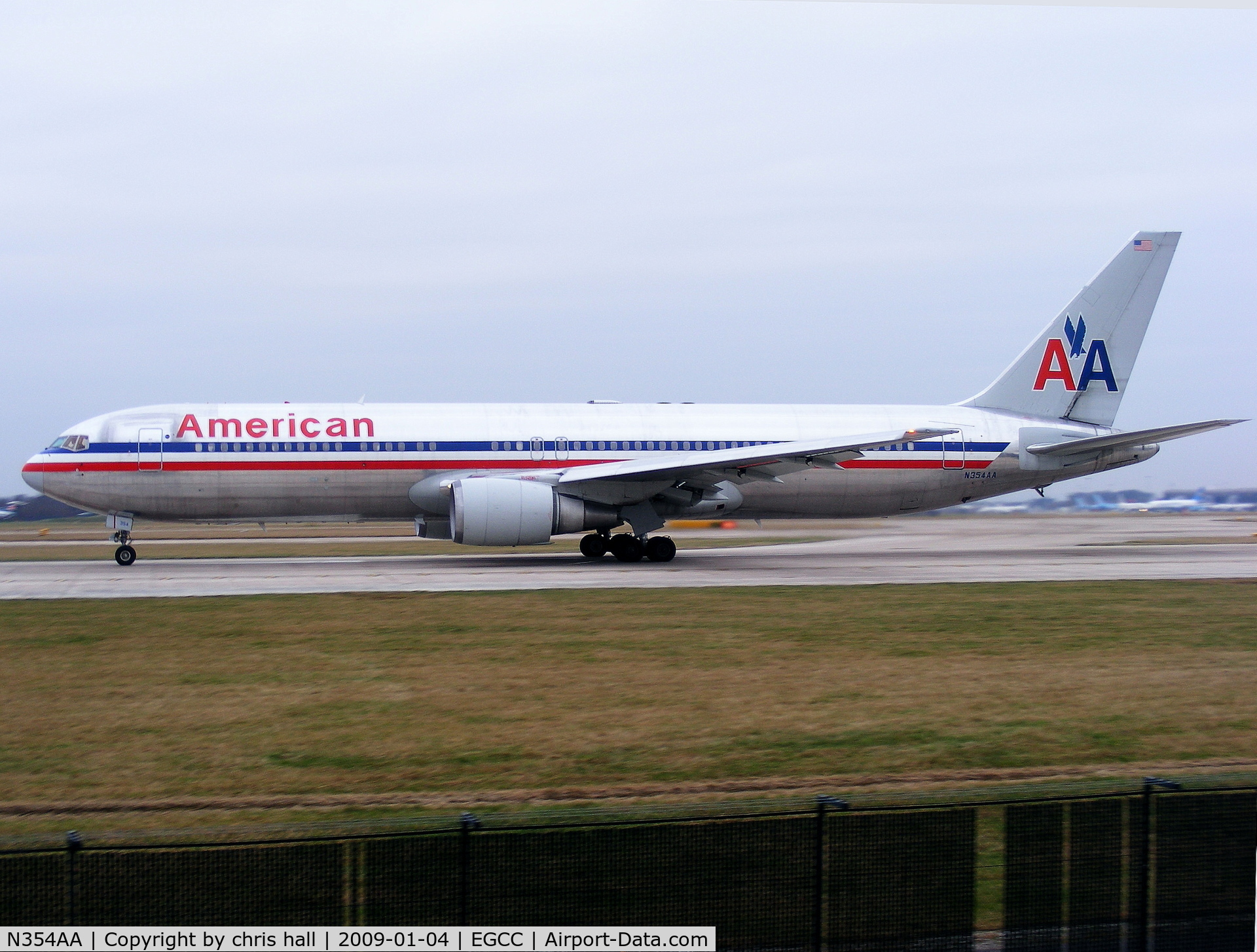 N354AA, 1988 Boeing 767-323 C/N 24035, American Airlines