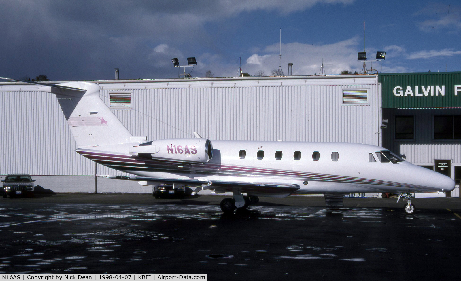N16AS, 1984 Cessna 650 Citation III C/N 650-0055, KBFI