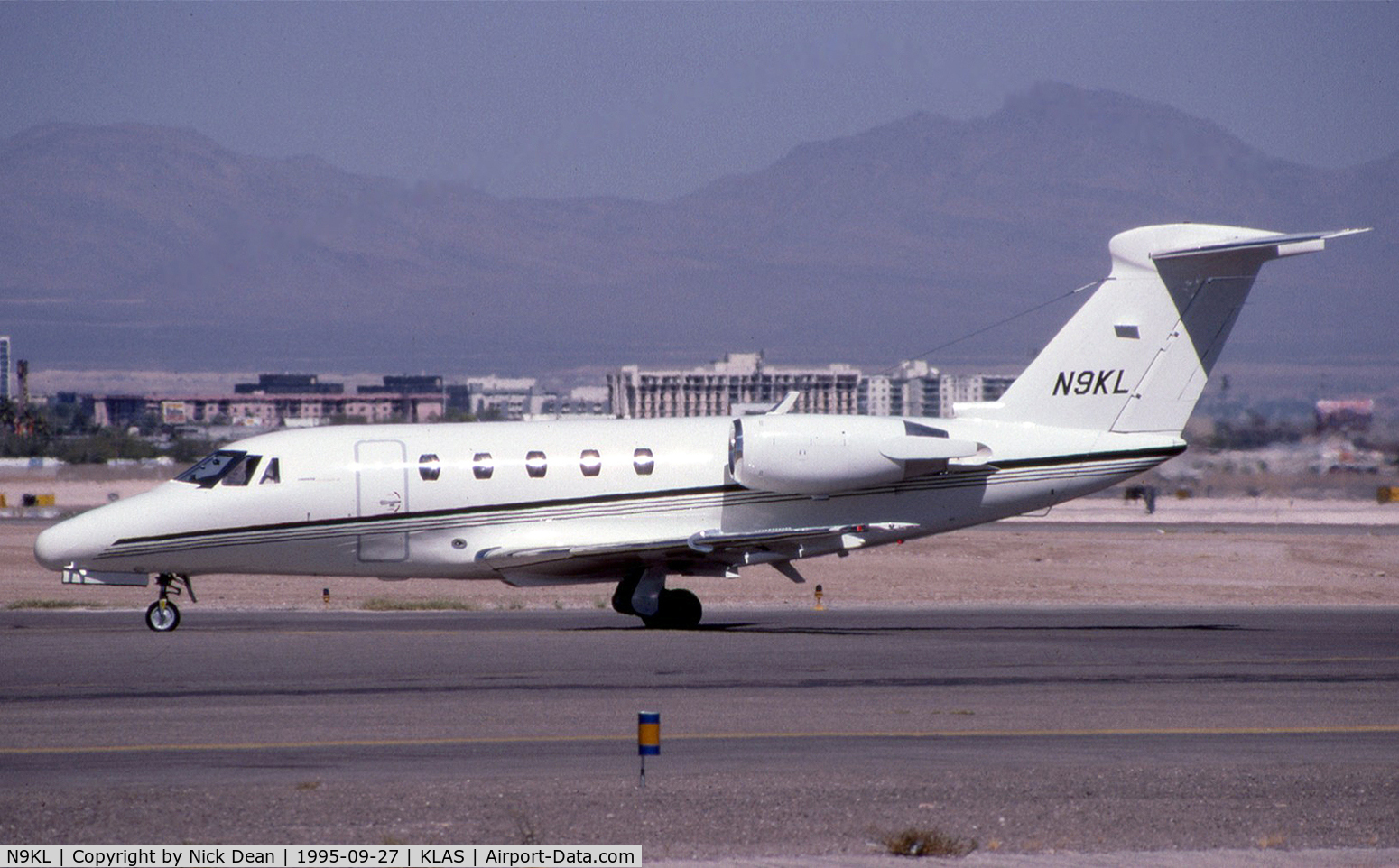 N9KL, 1984 Cessna 650 Citation III C/N 650-0068, KLAS