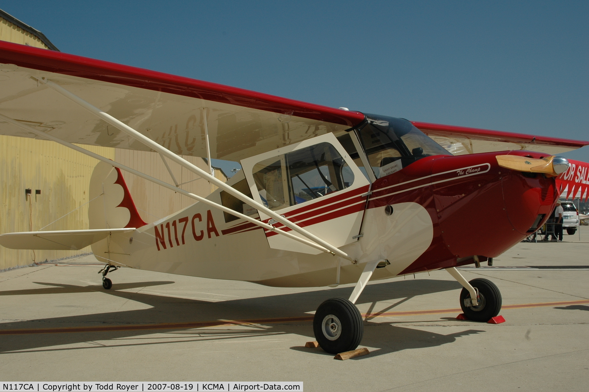 N117CA, American Champion 7EC C/N 1008-2007, Camarillo airshow 2007