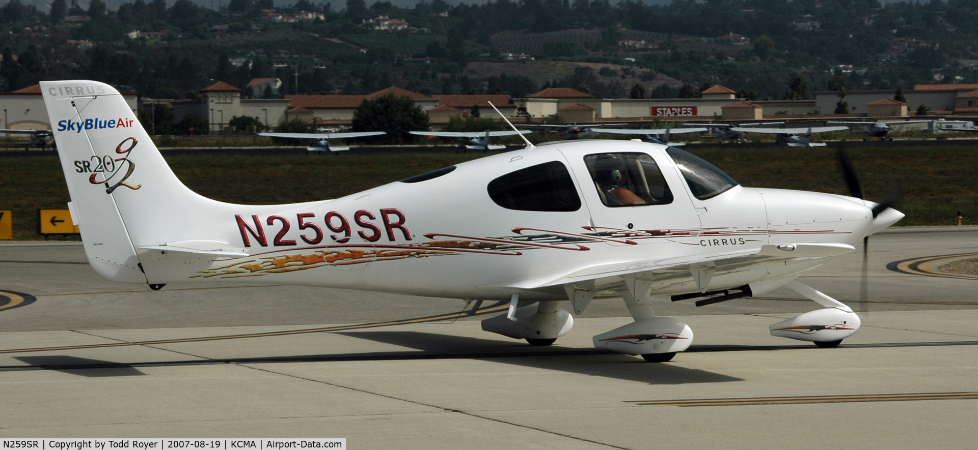 N259SR, 2006 Cirrus SR20 C/N 1749, Camarillo airshow 2007