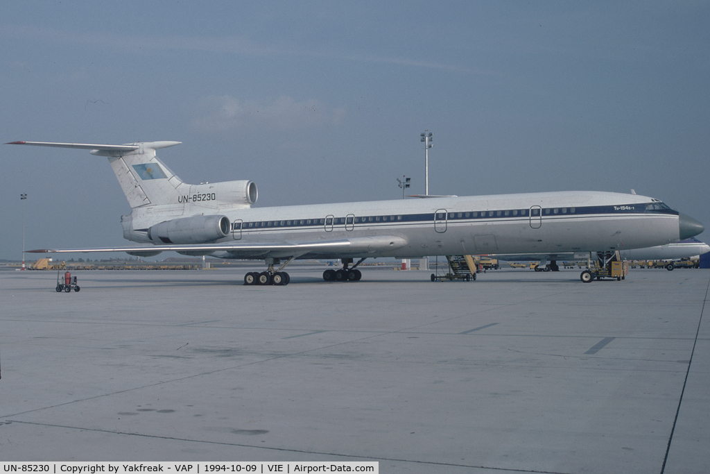 UN-85230, 1977 Tupolev Tu-154B-1 C/N 77A230, Kazakstan Airlines Tupolev 154
