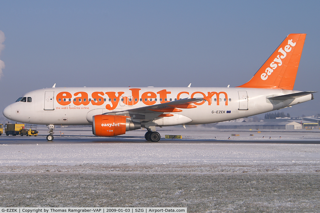 G-EZEK, 2004 Airbus A319-111 C/N 2224, Easy Jet Airline Airbus A319