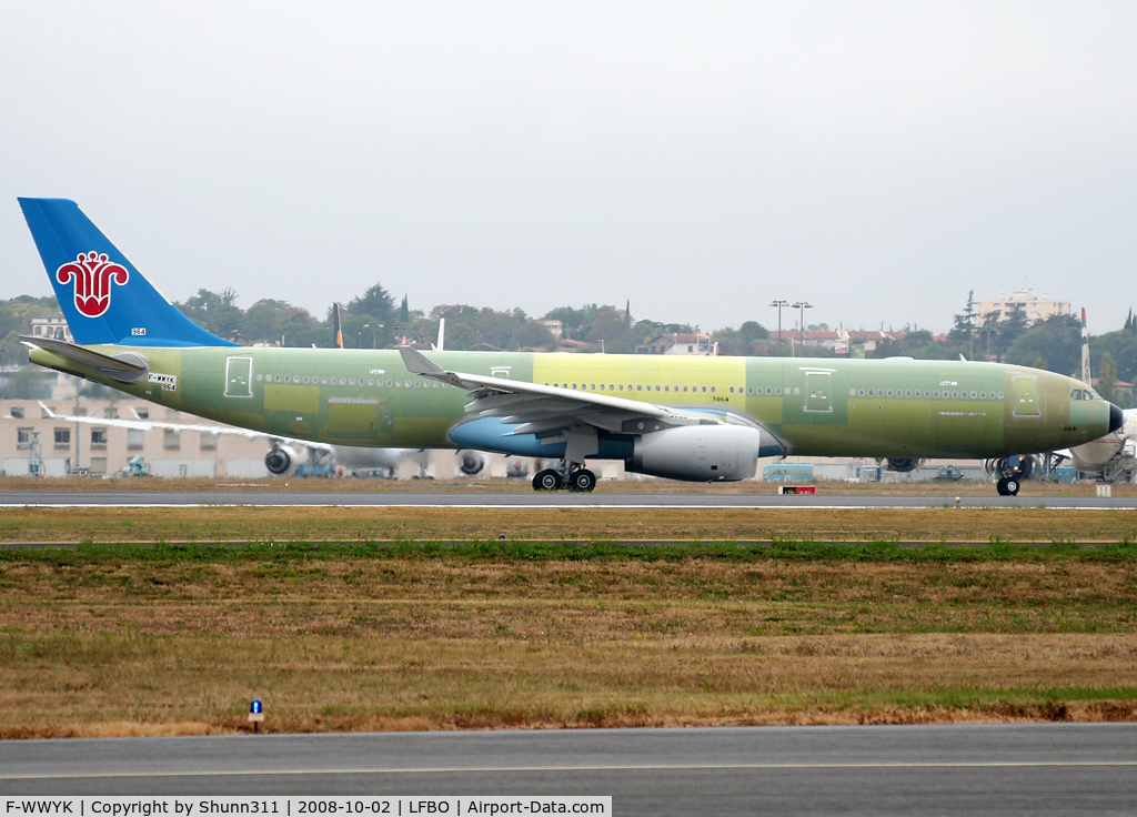 F-WWYK, 2008 Airbus A330-343 C/N 964, C/n 964 - For China Southern Airlines