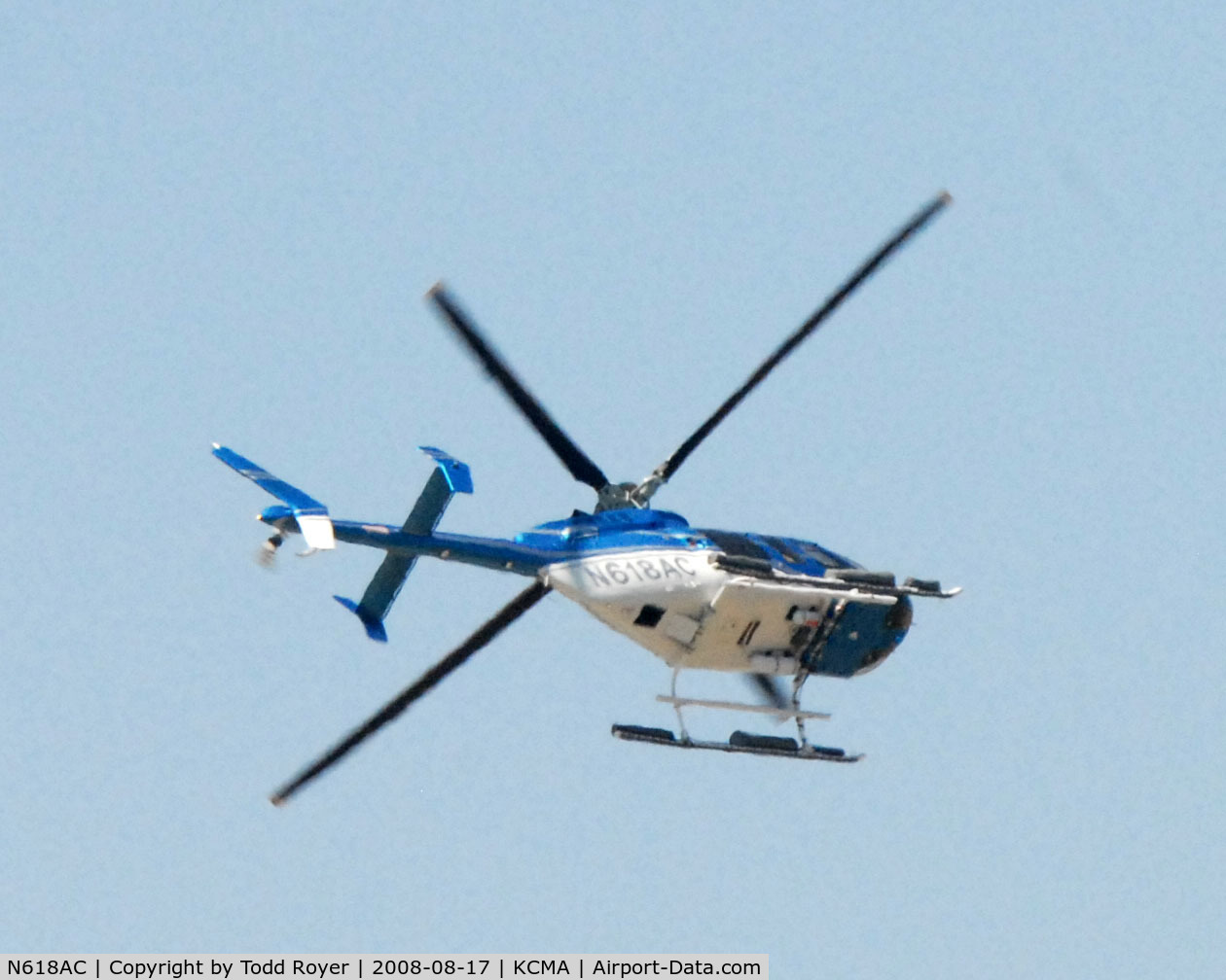 N618AC, 1997 Bell 407 C/N 53153, Camarillo Airshow 2008