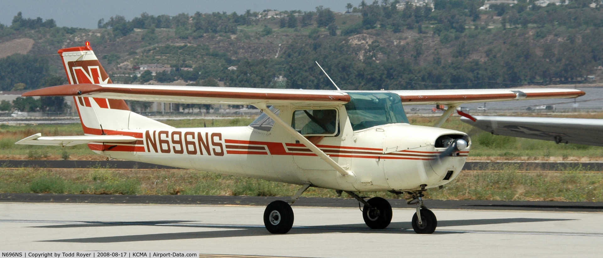 N696NS, 1968 Cessna 150H C/N 15068871, Camarillo Airshow 2008