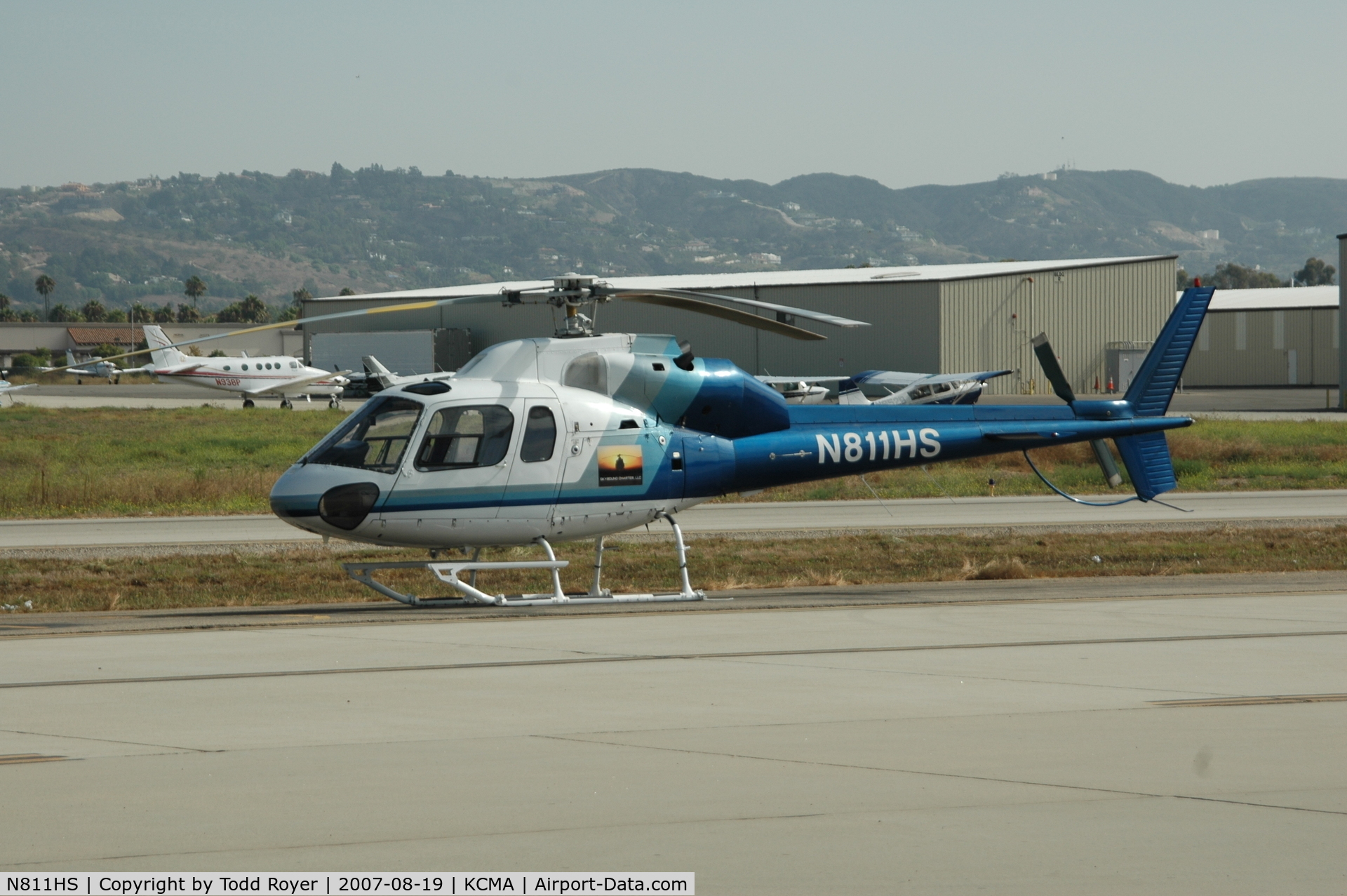 N811HS, Aerospatiale AS-355F-1 Ecureuil 2 C/N 5036, Camarillo airshow 2007