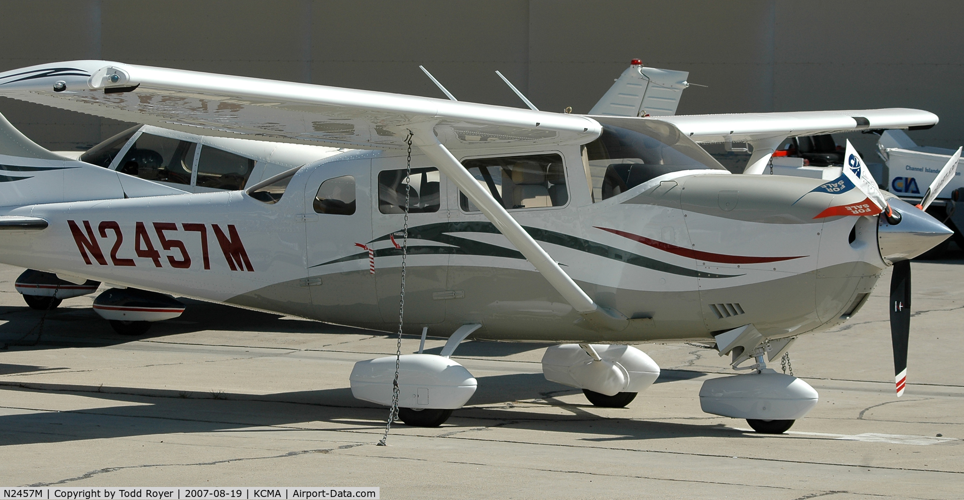 N2457M, 2006 Cessna T206H Turbo Stationair C/N T20608594, Camarillo airshow 2007