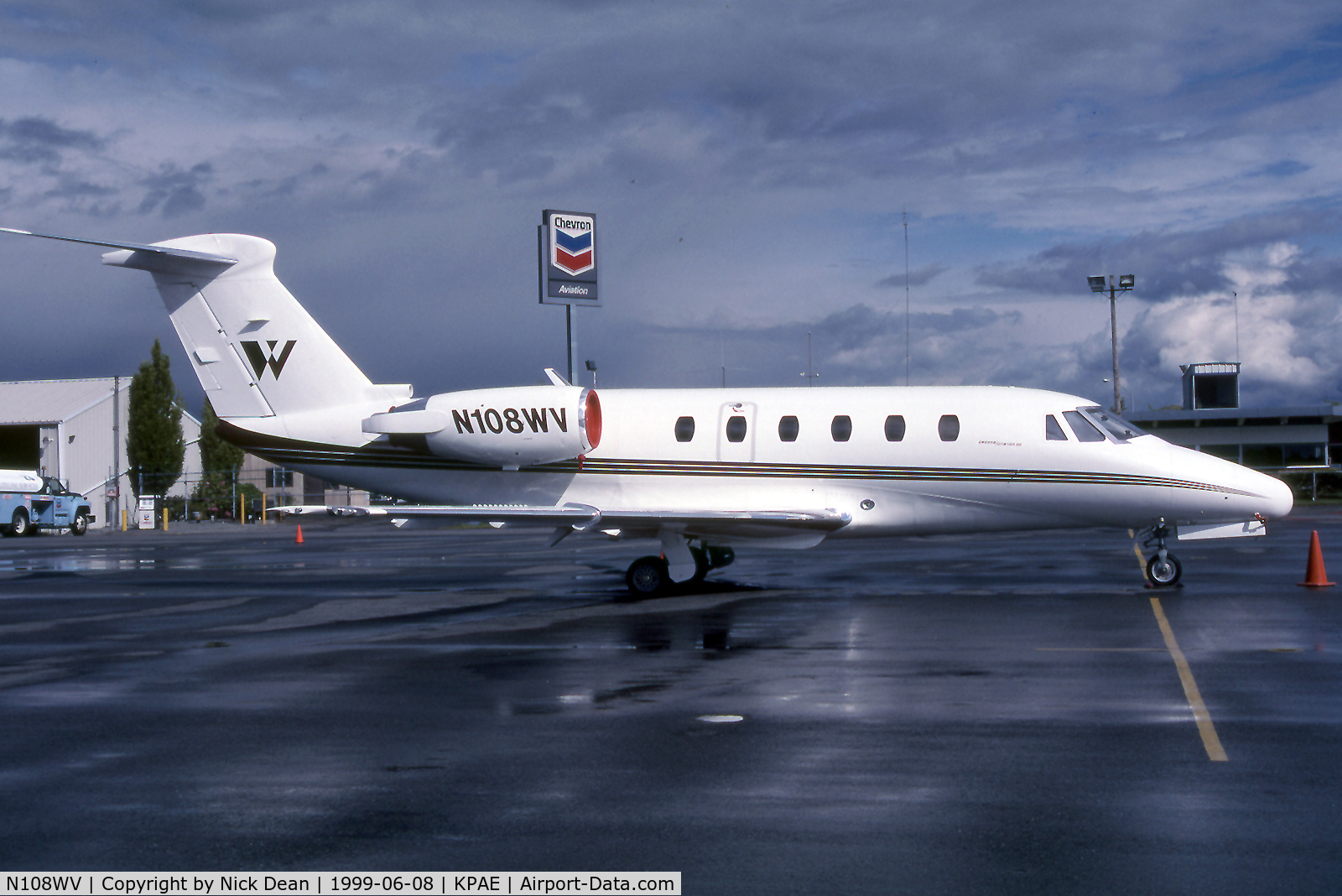 N108WV, 1991 Cessna 650 C/N 6500204, KPAE