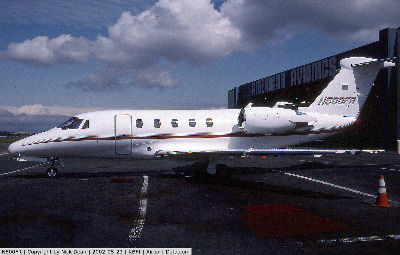 N500FR, 1992 Cessna 650 Citation VI C/N 650-0208, KBFI