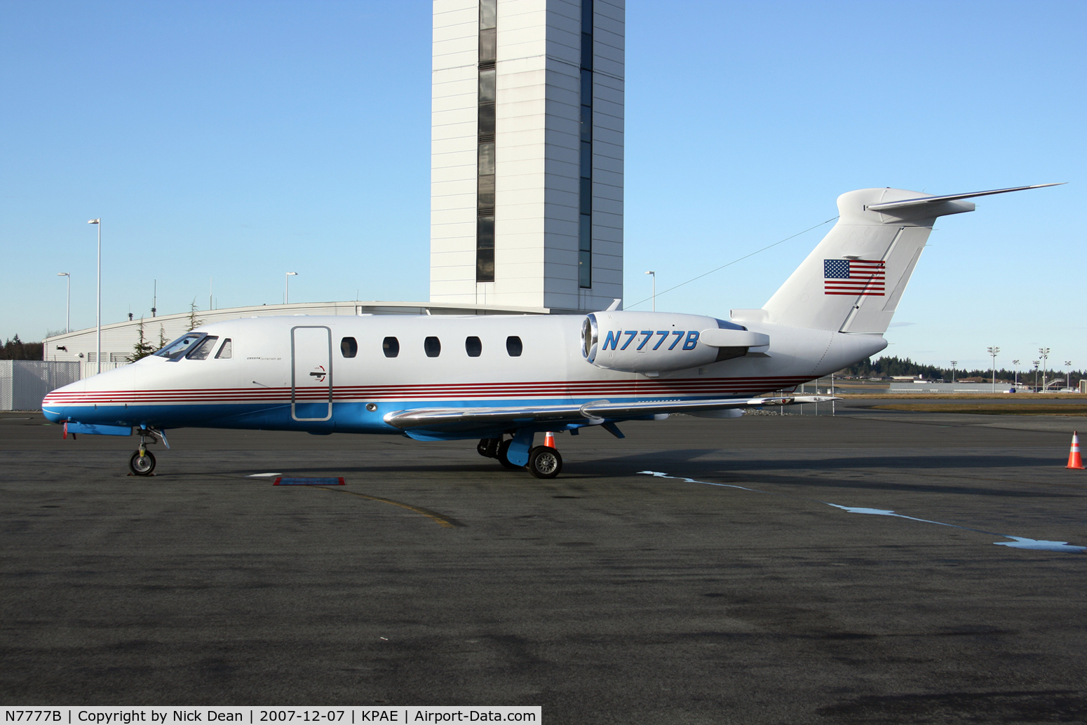 N7777B, 1992 Cessna 650 C/N 650-0214, KPAE (Also posted for sale at NBAA at KLAS as TC-CEY)