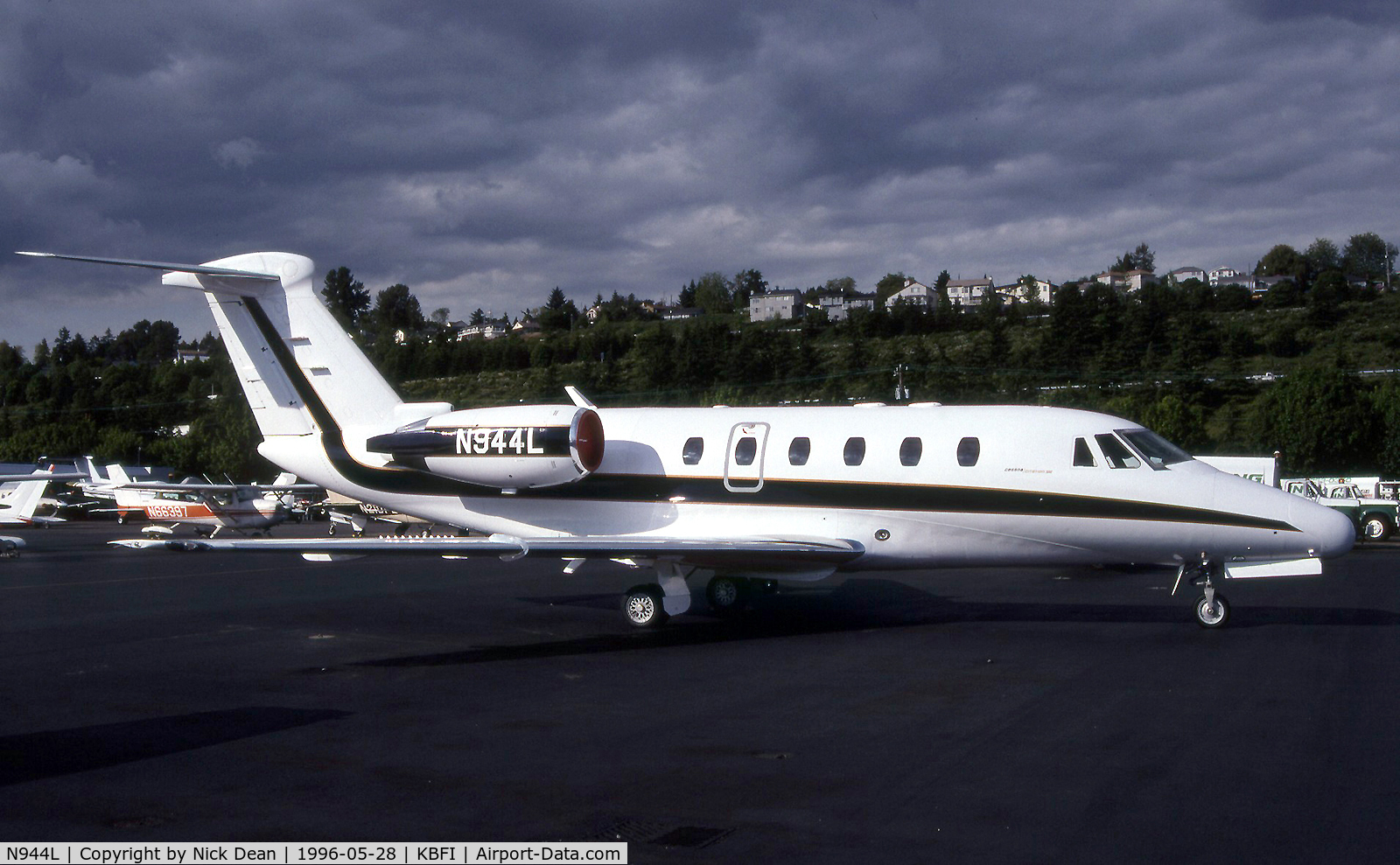 N944L, 1992 Cessna 650 Citation C/N 650-7007, KBFI (Seen here N944L owned at the time by Honeywell.)