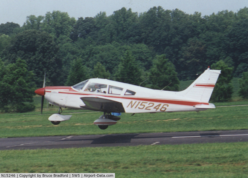 N15246, 1972 Piper PA-28-180 C/N 28-7305041, Before the paint job