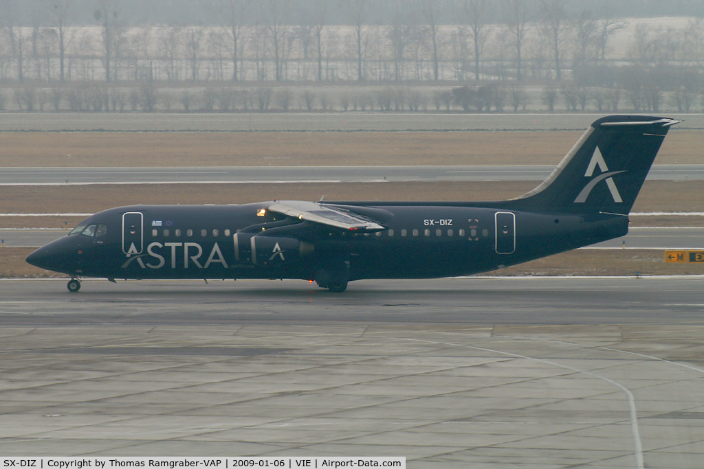 SX-DIZ, 1991 British Aerospace BAe.146-300 C/N E3206, Astra Airlines BAe 146