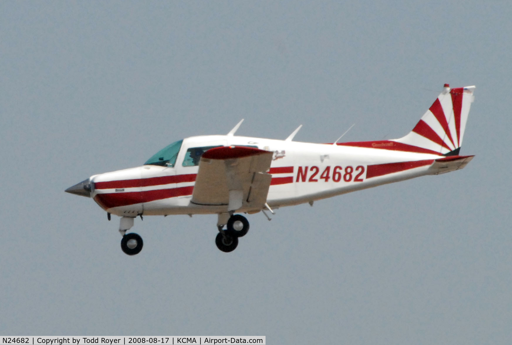 N24682, 1973 Beech B19 Sport 150 C/N MB-572, Camarillo Airshow 2008