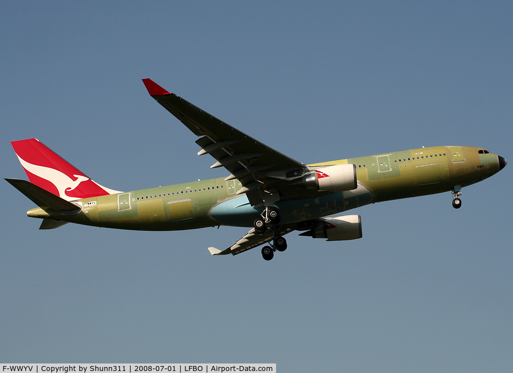 F-WWYV, 2008 Airbus A330-202 C/N 945, C/n 0945 - For Qantas...