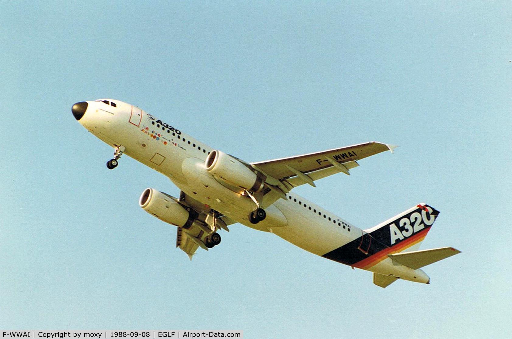 F-WWAI, 1987 Airbus A320-211 C/N 001, AIRBUS A320-111 / RE-REGISTERED F-WWBA