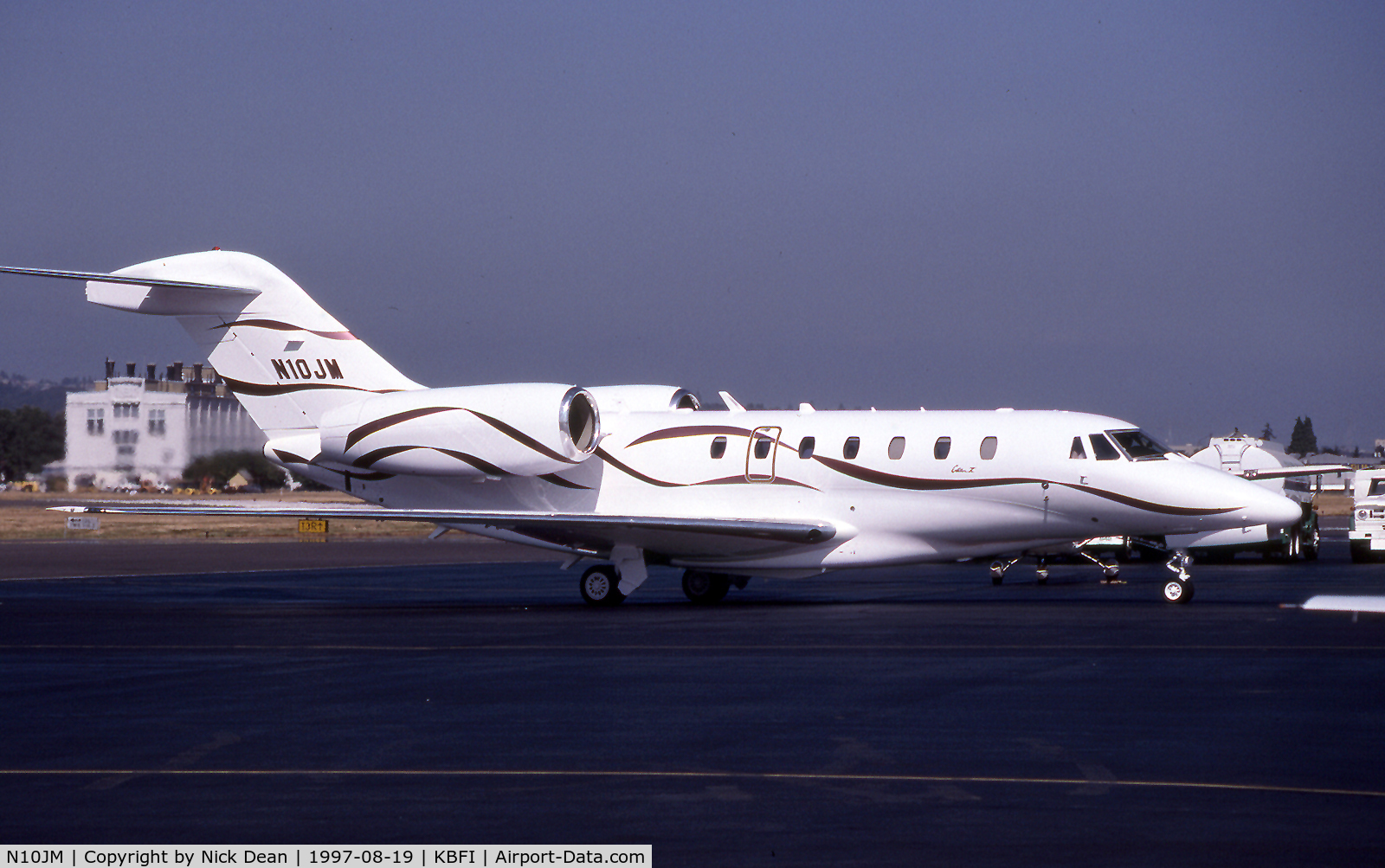 N10JM, 1997 Cessna 750 Citation X Citation X C/N 750-0022, KBFI